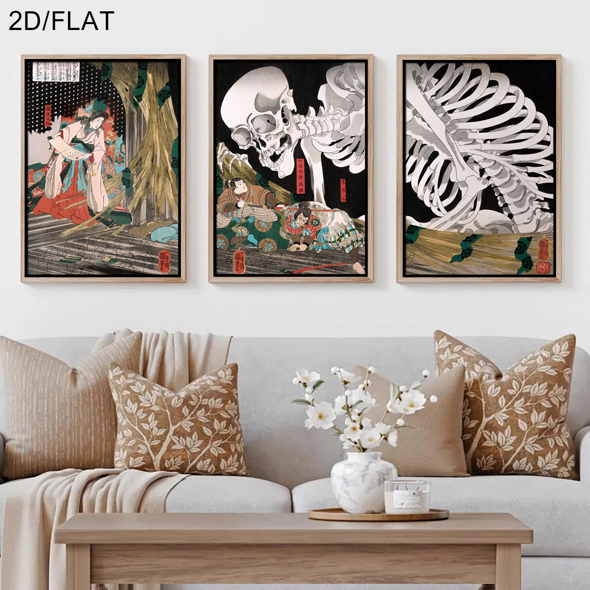 Photography Design - 3pcs 레트로 일본 타키야샤 마녀 &