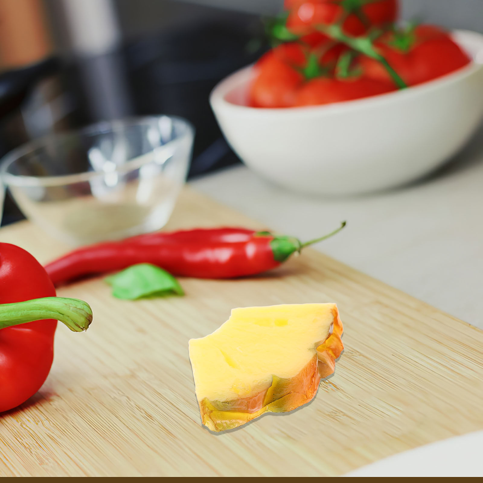 6개입 리얼리스틱 인조 파인애플 슬라이스, 식품 촬영  - Photography Of Food 리뷰 및 가격