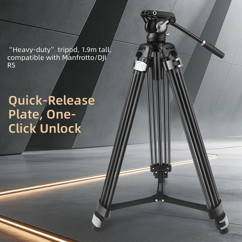 1.9M 사진 촬영 카메라 삼각대 유압 댐핑 짐벌 알루 - Photography Camera 리뷰 및 가격