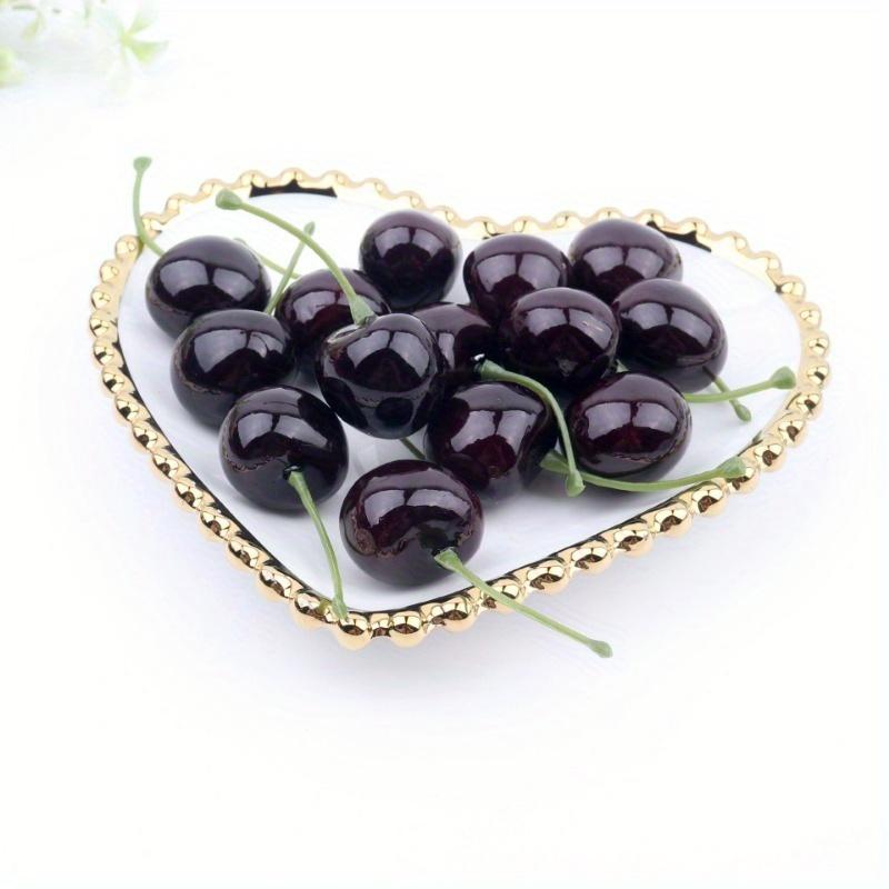 30Pcs 가짜 체리 인공 과일 모델 시뮬레이션 체리  - Photography Of Food 리뷰 및 가격