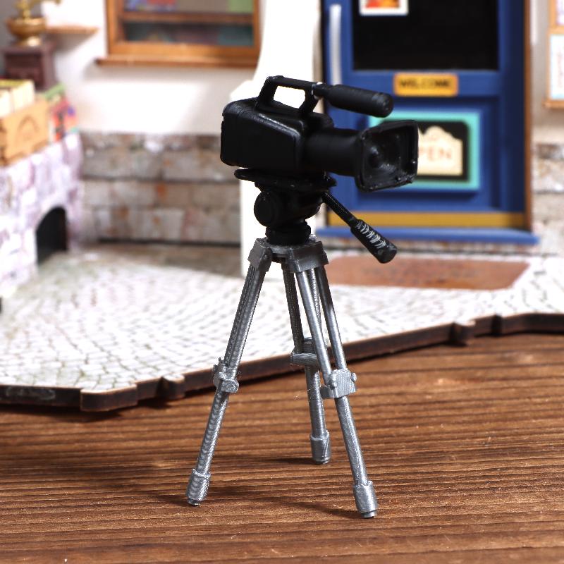미니 비디오 카메라 삼각대 모델 1:12 스케일 인형  - Photography Camera 리뷰 및 가격