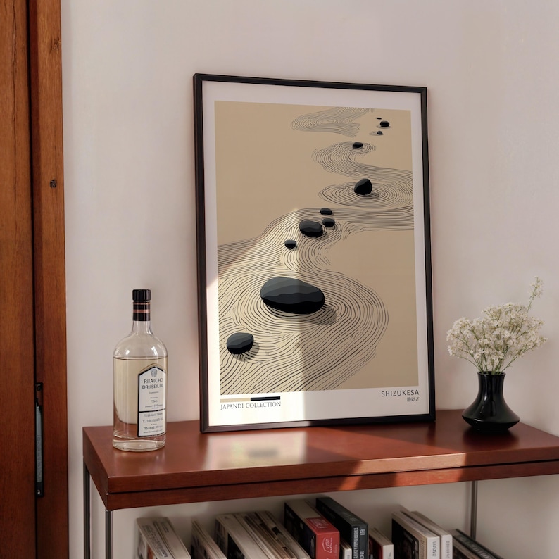 2pcs Japandi Zen 캔버스 벽 아트 포스터, - Photography Design 리뷰 및 가격