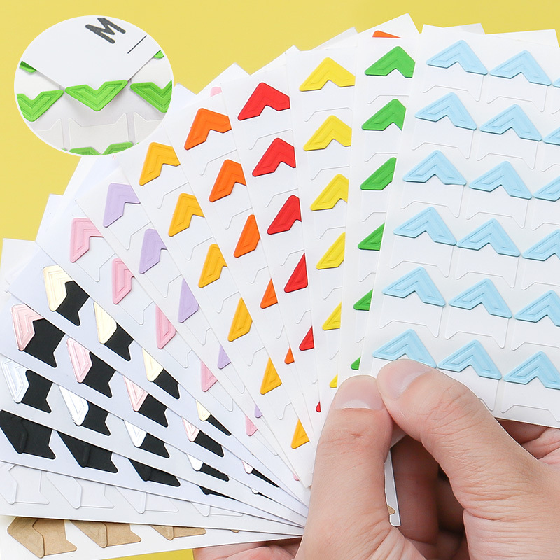 48pcs/2 시트 사진 코너 스티커, 자체 접착식 D - Photography Cheat Sheet 리뷰 및 가격