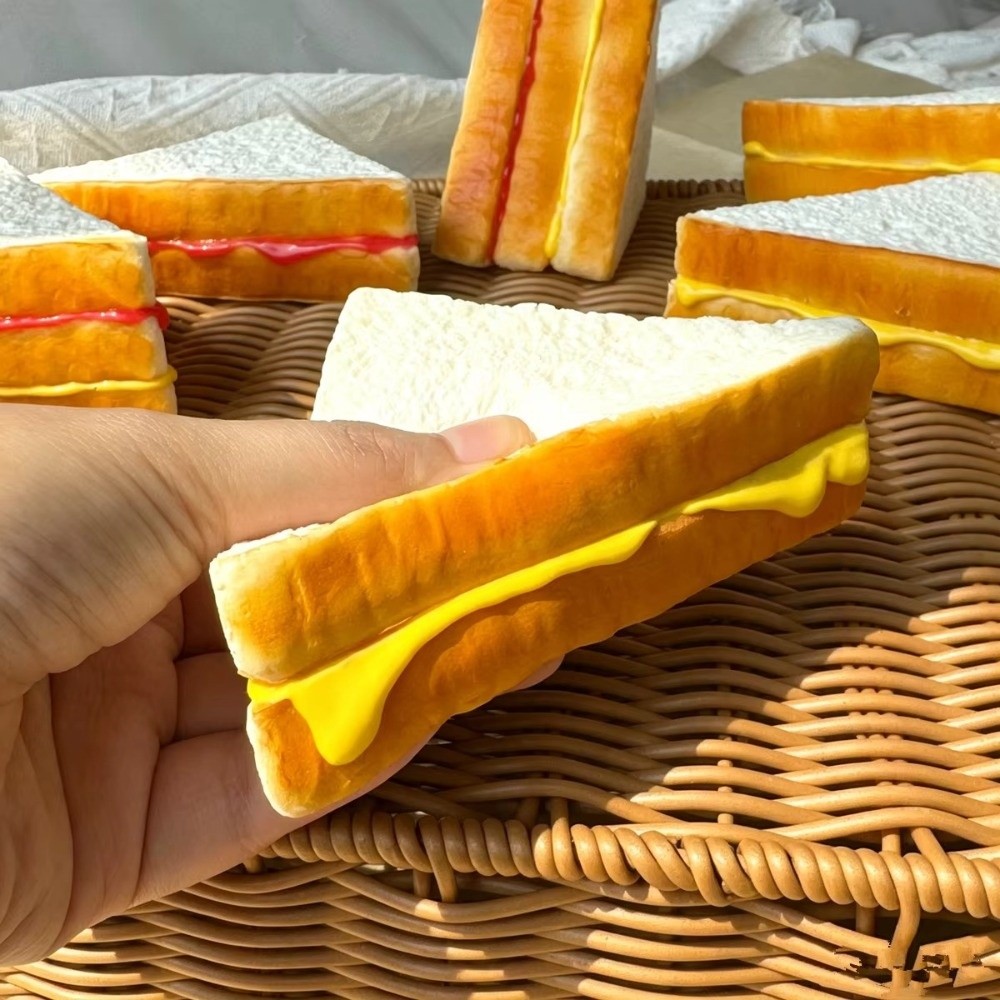 창의적인 PU 샌드위치 모형 부드러운 인조 리얼리스틱  - Photography Of Food 리뷰 및 가격