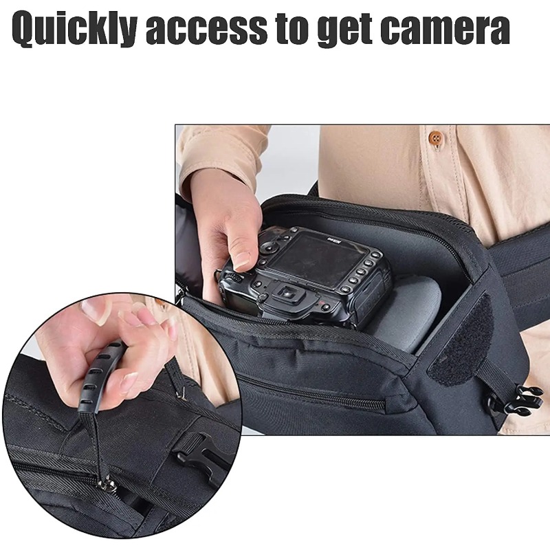 방수 원숄더 슬링백 DSLR SLR 카메라 렌즈용 허리 - Photography Camera 리뷰 및 가격