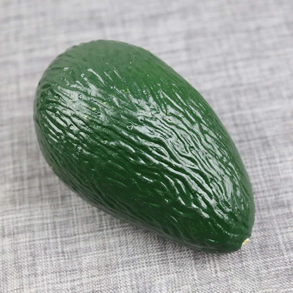 6pcs 인공 아보카도 모델 플라스틱 거품 가짜 과일  - Photography Of Food 리뷰 및 가격